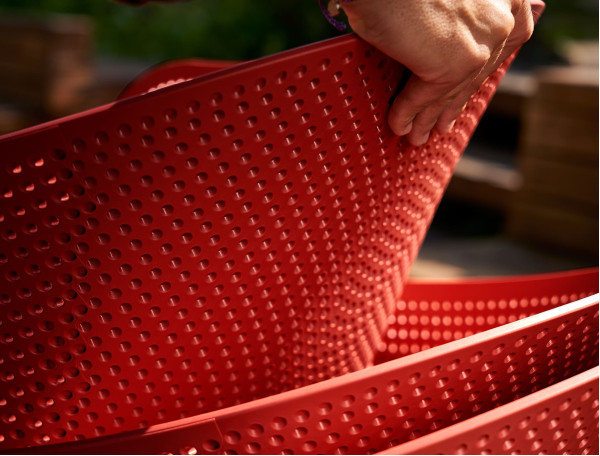 Стілець пластиковий Siesta Sky Pro Винний (Marsala)-21