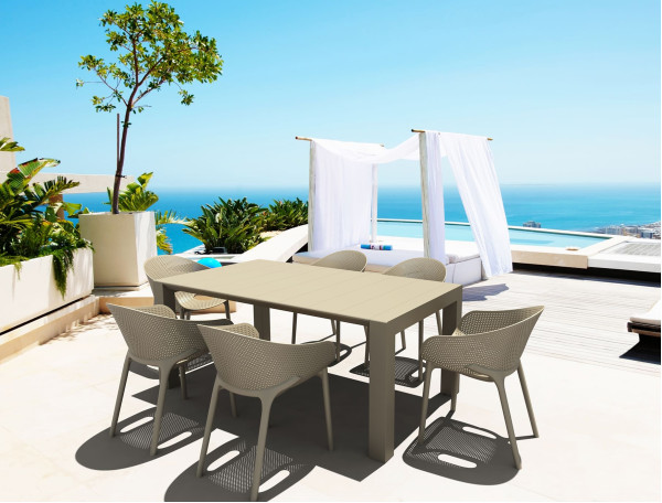 Стілець пластиковий Siesta Sky Pro Чорний (Black)-8