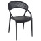 Стул пластиковый Siesta Sunset Черный (Black)-0-thumb