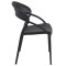 Стул пластиковый Siesta Sunset Черный (Black)-2-thumb