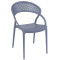Стул пластиковый Siesta Sunset Серый (Dark Grey)-0-thumb