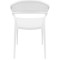 Стул пластиковый Siesta Sunset Белый (White)-4-thumb