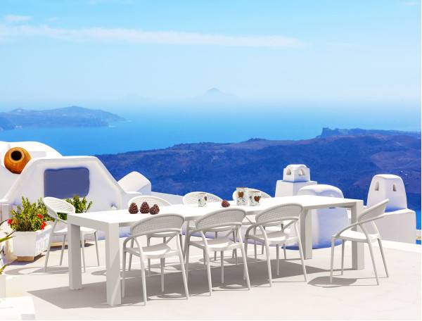 Стул пластиковый Siesta Sunset Черный (Black)-10