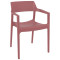 Стул пластиковый Siesta Tulum Винный (Marsala)-0-thumb