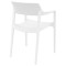 Стул пластиковый Siesta Tulum Белый (White)-3-thumb