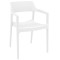 Стул пластиковый Siesta Tulum Белый (White)-0-thumb