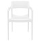 Стул пластиковый Siesta Tulum Белый (White)-1-thumb