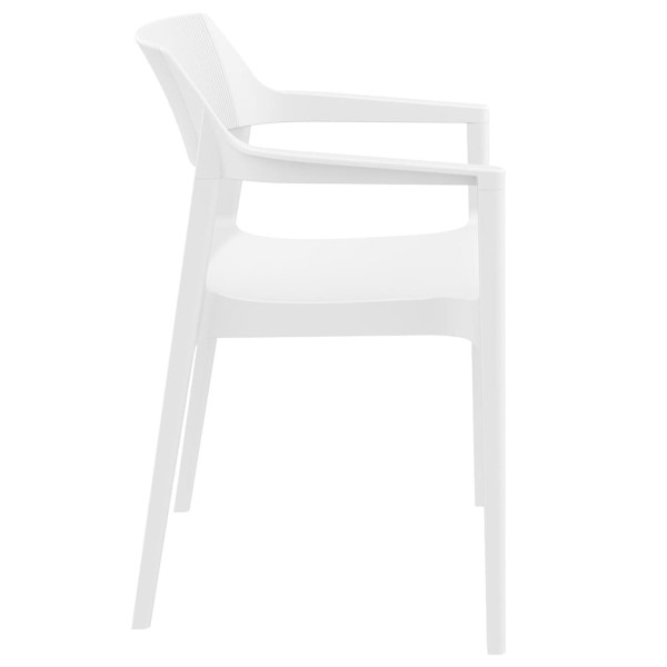 Стул пластиковый Siesta Tulum Белый (White)-2