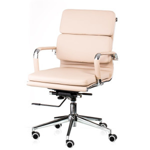 Кресло для руководителя Special4You Solano 3 artleather beige (E4817)
