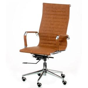 Кресло для руководителя Special4You Solano artleather light-brown (E5777)