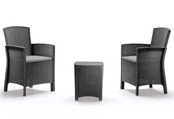 Комплект садовой мебели BICA Lido terrace Графит-1