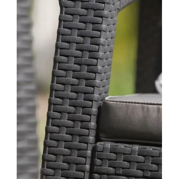 Комплект садових меблів Keter Corfu Fiesta Графіт-4