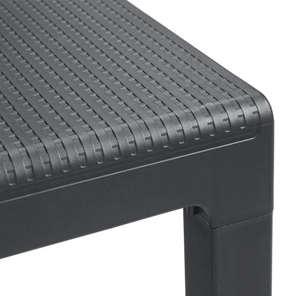 Комплект садових меблів Keter Emily Balcony set Графіт-8