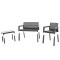 Комплект садових меблів Keter Emily Patio set Графіт-9-thumb