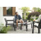 Комплект садових меблів Keter Emily Patio set Графіт-3-thumb
