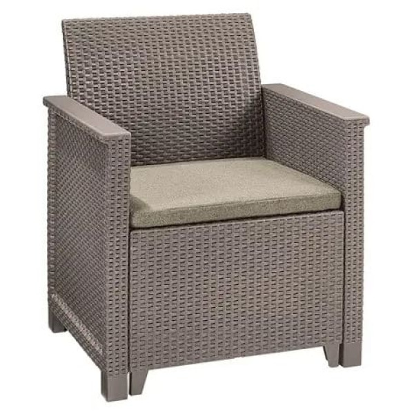 Комплект садових меблів Keter Emma balcony set Бежевий-1