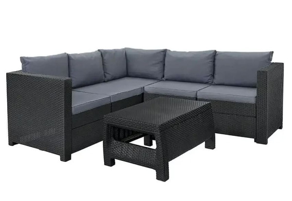 Комплект садових меблів Keter Provence Set Графіт-3