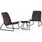 Комплект садовой мебели из ротанга Keter Rio patio set Коричневый-0-thumb