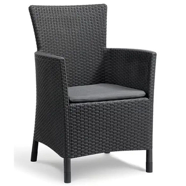 Комплект садових меблів Keter Rosario balcony set Графіт/прохолодний сірий-3