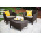 Комплект садових меблів Allibert Salemo balcony set Коричневий-2-thumb