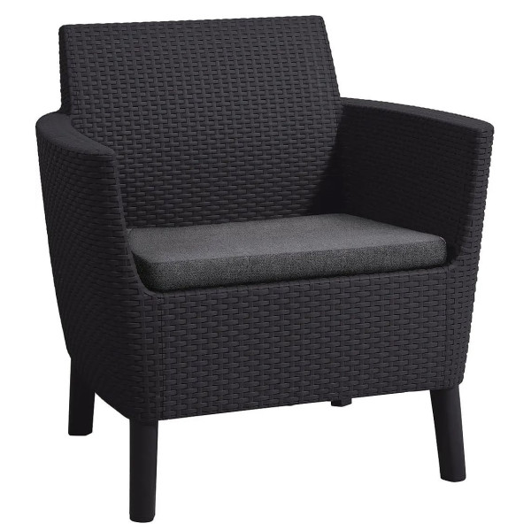 Комплект садовой мебели Allibert Salemo set Графит-4