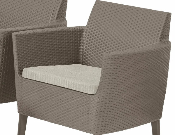 Комплект садовой мебели Allibert Salemo set Капучино/песок-5