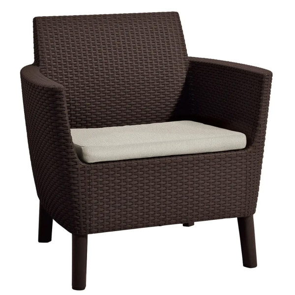 Комплект садових меблів Allibert Salemo set Коричневий-5