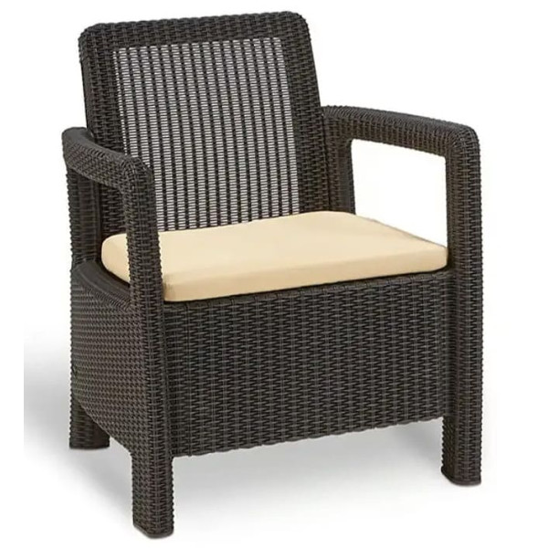 Комплект садовой мебели Keter Tarifa Balcony Коричневый-1