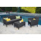 Комплект садовой мебели Keter Salemo 3 seater set Графит-2-thumb