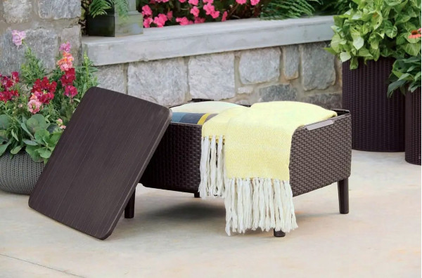 Комплект садових меблів Keter Salemo 3 seater set Коричневий-6