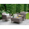 Комплект садових меблів Allibert Salemo balcony set Капучино/пісок-0-thumb