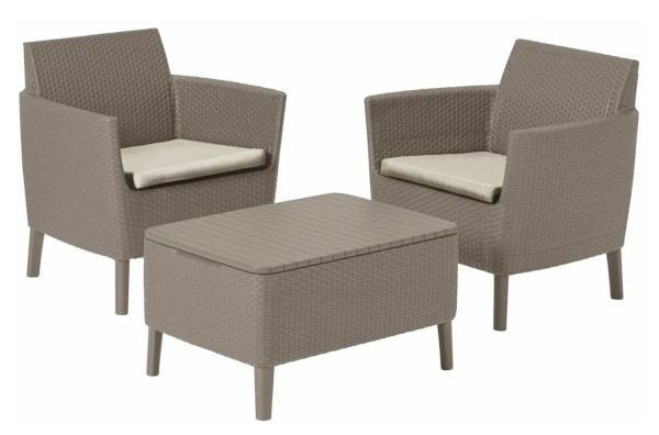 Комплект садових меблів Allibert Salemo balcony set Капучино/пісок-3