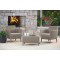 Комплект садових меблів Allibert Salemo balcony set Капучино/пісок-2-thumb