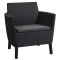 Комплект садовой мебели Allibert Salemo balcony set Графит-3-thumb