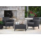 Комплект садовой мебели Allibert Salemo balcony set Графит-1-thumb