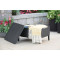 Комплект садовой мебели Allibert Salemo balcony set Графит-4-thumb