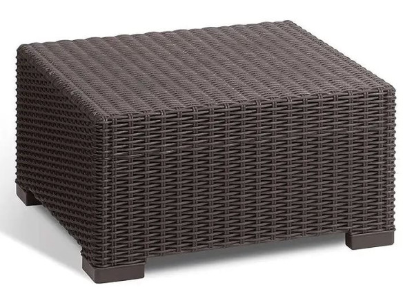 Комплект садовой мебели из ротанга Allibert California 3 Set Коричневый-4