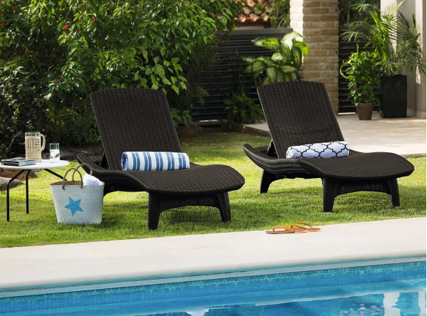 Шезлонг Keter Pacific Коричневий-2