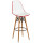 Барный стул Tilia Eos-V Красный/Белая слоновая кость