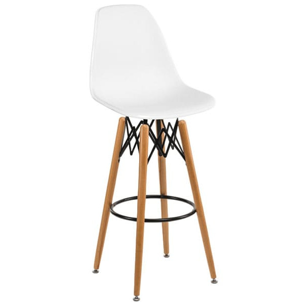 Барный стул Tilia Eos-V Белая слоновая кость-0