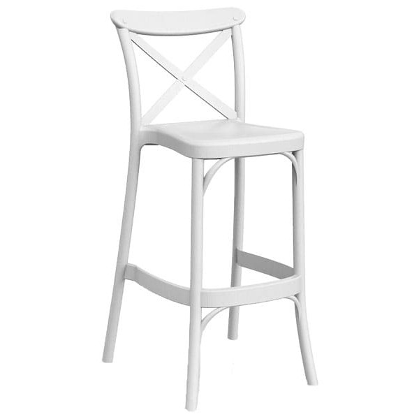 Полубарный стул Tilia Capri Белая слоновая кость-0