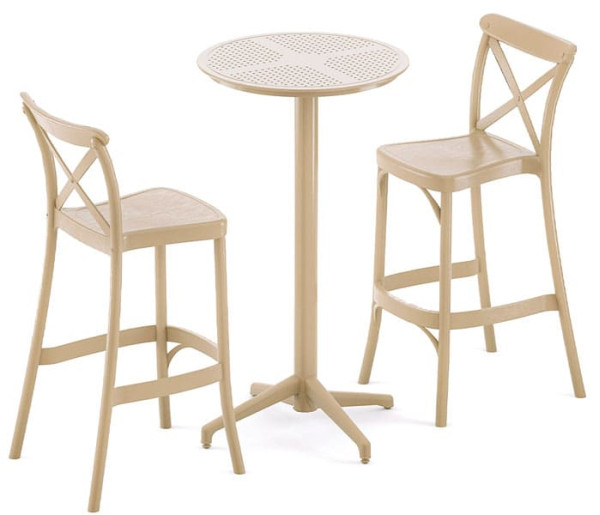 Полубарный стул Tilia Capri Кофейный-2