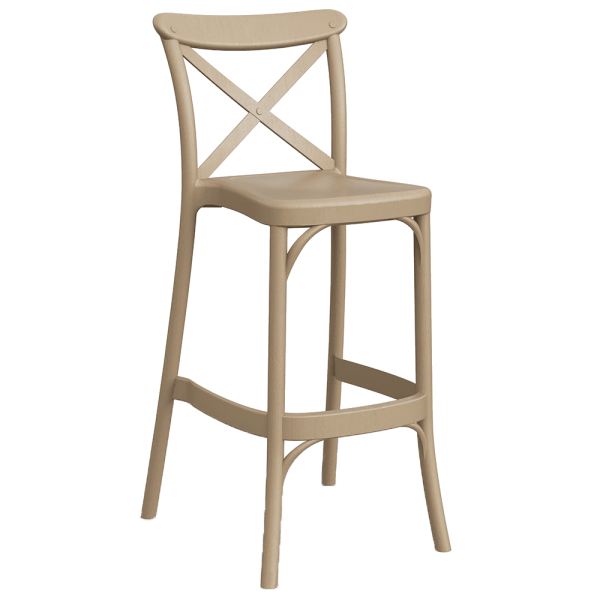 Полубарный стул Tilia Capri Кофейный-0