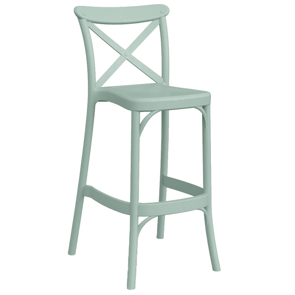 Напівбарний стілець Tilia Capri Сіро-зелений-0