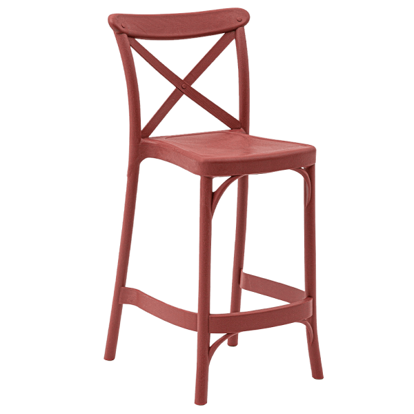 Полубарный стул Tilia Capri Терракотовый-0