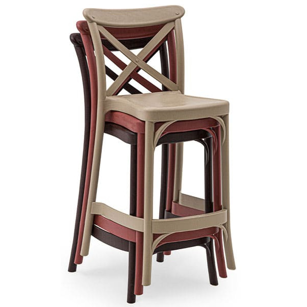 Полубарный стул Tilia Capri Голубой Полубарный стул Tilia Capri Голубой-3