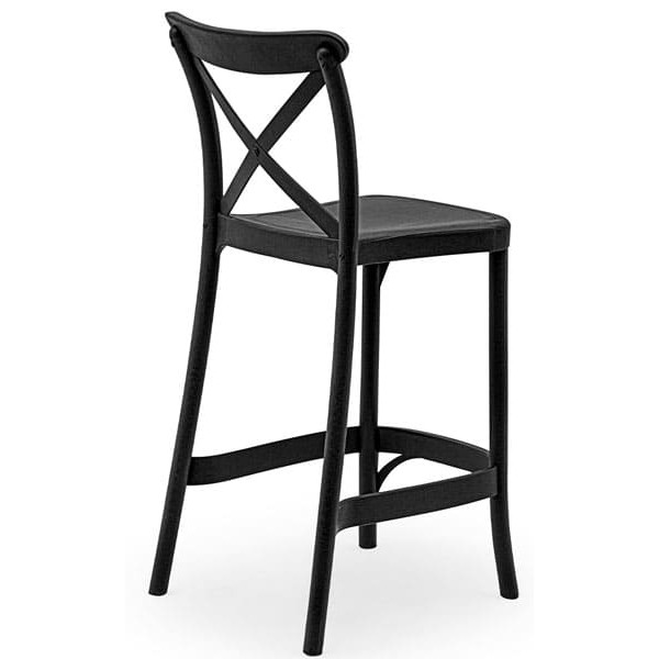 Напівбарний стілець Tilia Capri Чорний-2