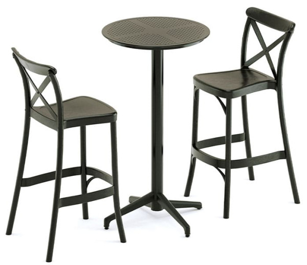 Напівбарний стілець Tilia Capri Чорний-1