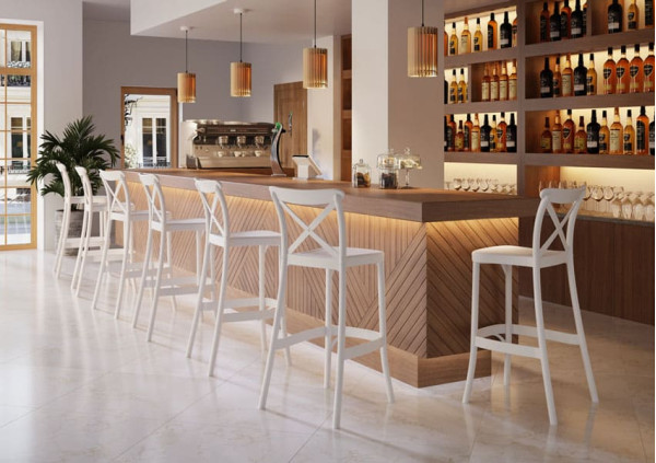 Барный стул Tilia Capri Кремовый-5