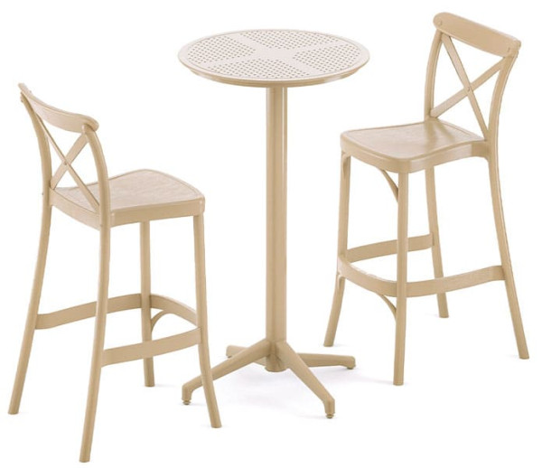 Барний стілець Tilia Capri Кавовий-2